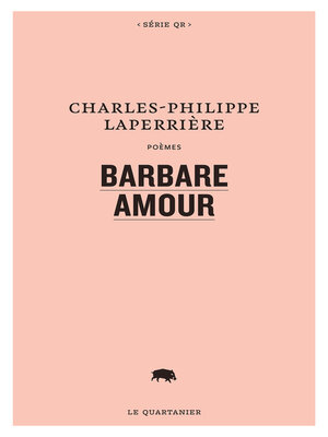 cover image of Barbare amour